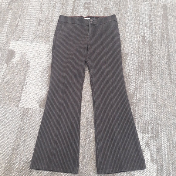 Vintage Tommy Hilfiger Jeans Pinstripe Denim Blazer (Large) + Pants (Size 10) - Picture 11 of 16